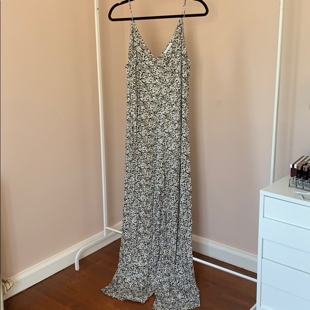 Zara Trafaluc floral jumpsuit